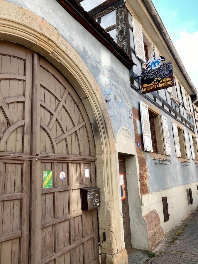 Ferienwohnung Nid De Cigognes Rosheim Exterior foto